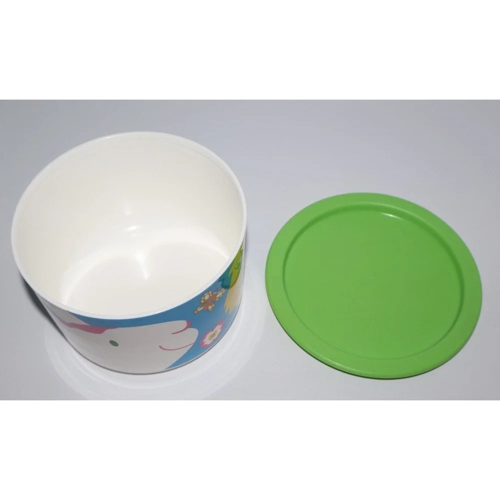 TUPPERWARE Easter Spring Bunny Chick Stacking Storage Canister Set of 3 w/ Lids